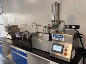 桌面式双螺杆挤出造粒实验线